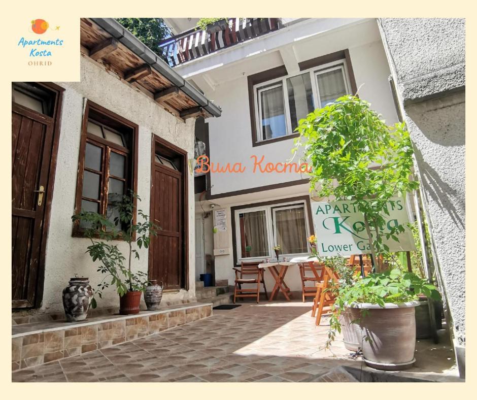 Vila Kosta City Center Port Ohrid Bagian luar foto