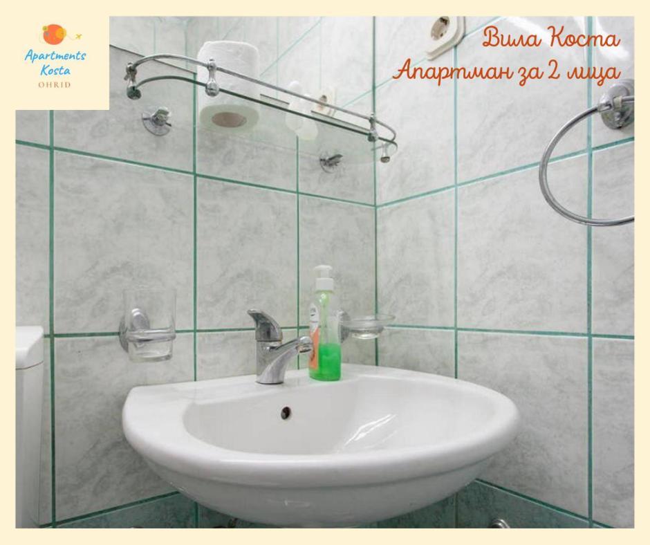 Vila Kosta City Center Port Ohrid Bagian luar foto
