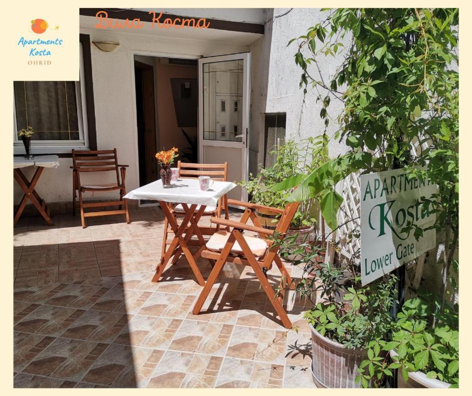 Vila Kosta City Center Port Ohrid Bagian luar foto