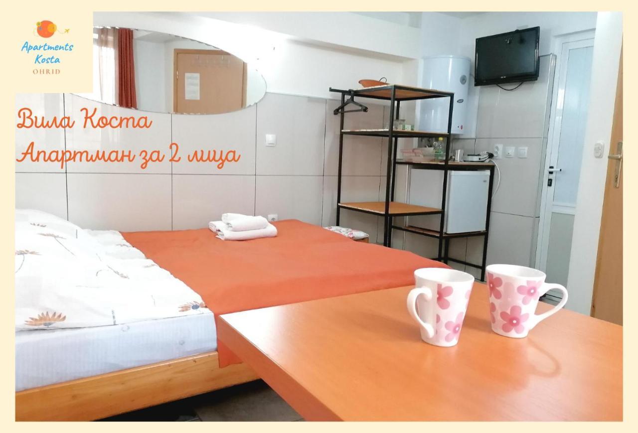 Kosta House Hotel Ohrid Bagian luar foto