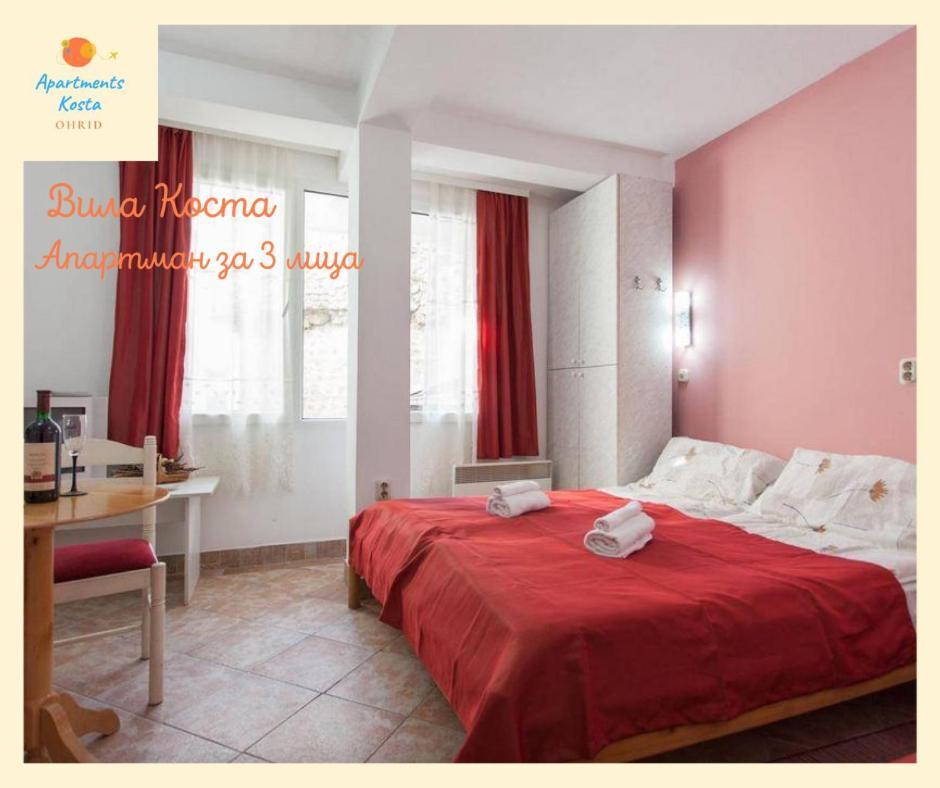 Kosta House Hotel Ohrid Bagian luar foto