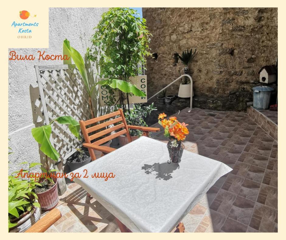 Vila Kosta City Center Port Ohrid Bagian luar foto