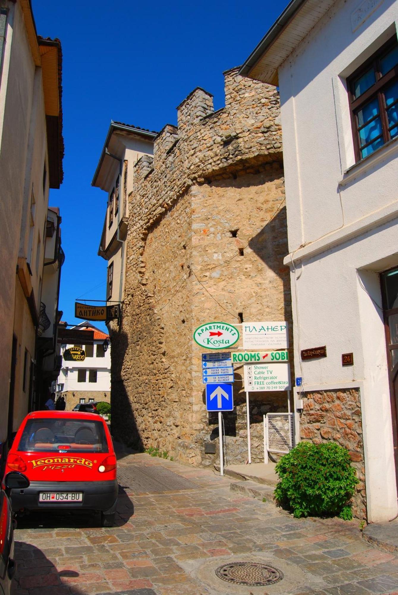 Vila Kosta City Center Port Ohrid Bagian luar foto