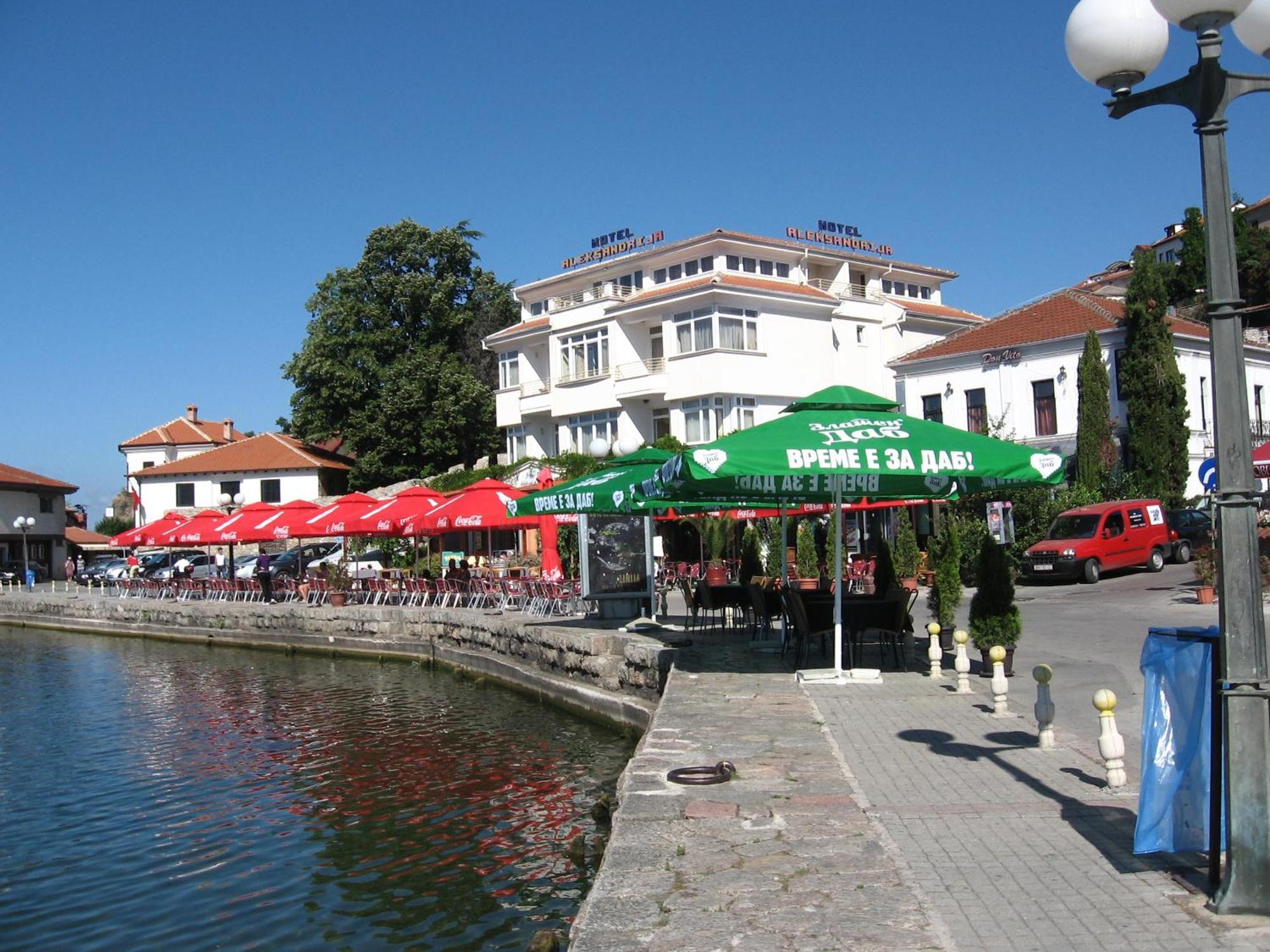Vila Kosta City Center Port Ohrid Bagian luar foto